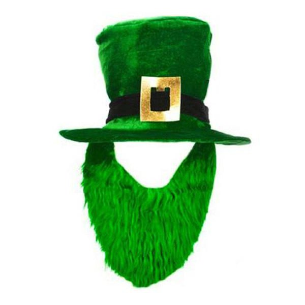 2013 St patrick day Party hat with green mustache, View party hat ...