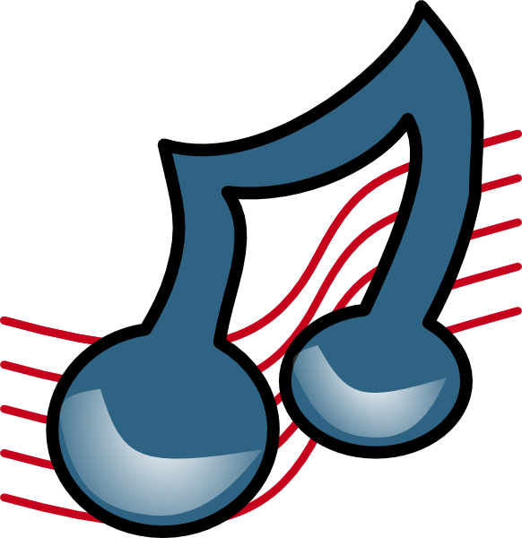 Musical Symbol Bold clip art Free Vector