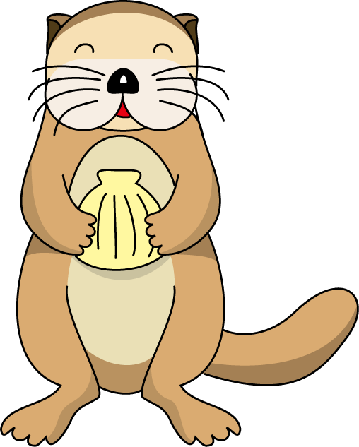 Sea Otter Clip Art