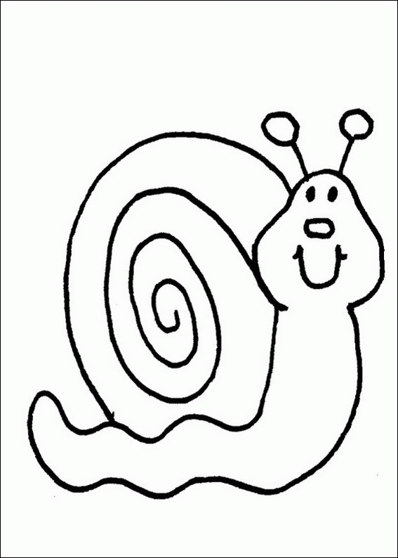snail and the whyale Colouring Pages