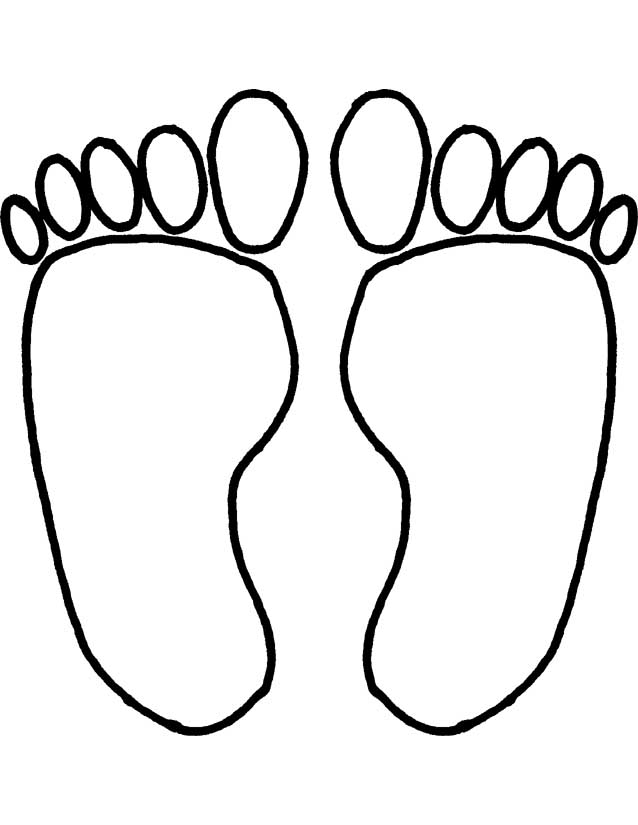 Footprint Cutout - ClipArt Best