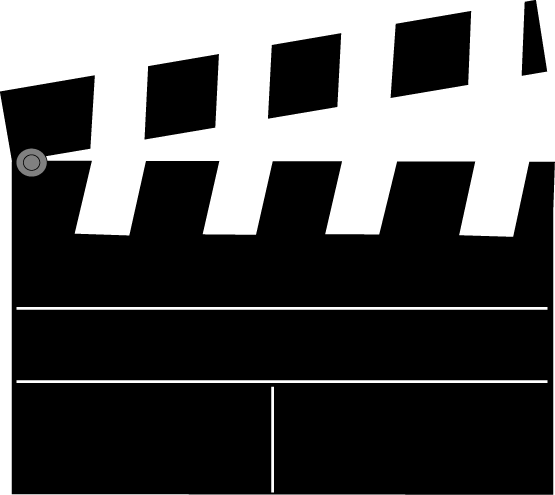 Pix For > Movie Action Board Clip Art