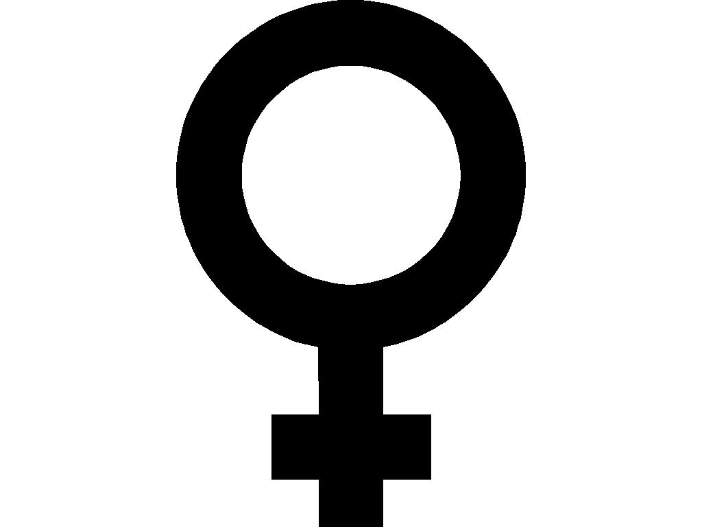 Female Female Symbol Clipart
