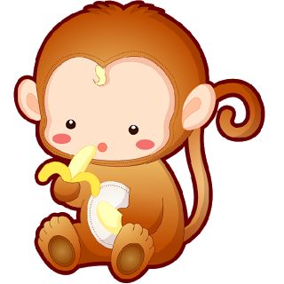 Cute Animated Monkeys - ClipArt Best