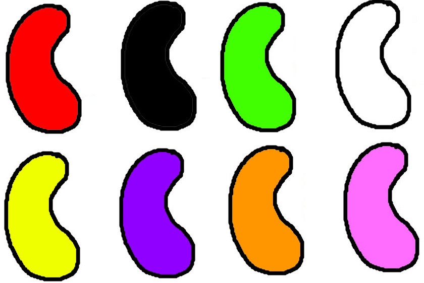 Cartoon Jelly Bean Jelly Bean Clipart Boditewasuch