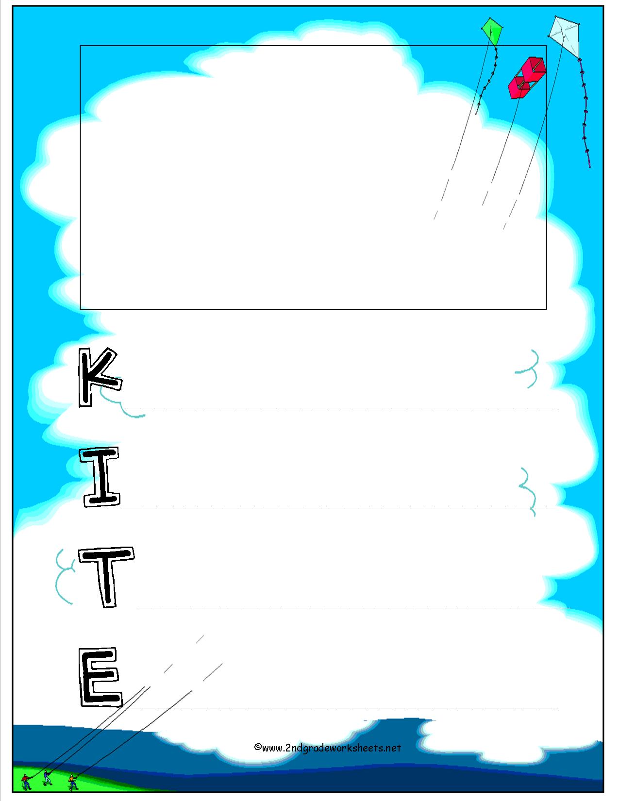 Acrostic Poem Forms, Templates, and Worksheets