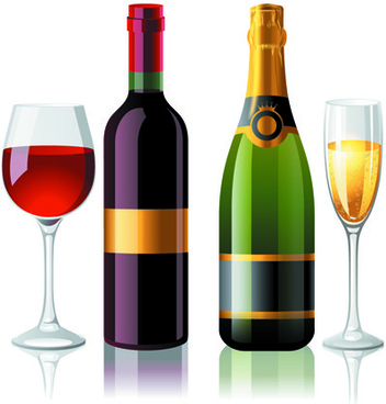 Wine bottle free vector download (1,535 Free vector) for ...