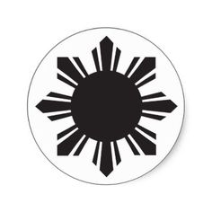 I like the inverse Filipino sun, but I'm not quite sure where I ...