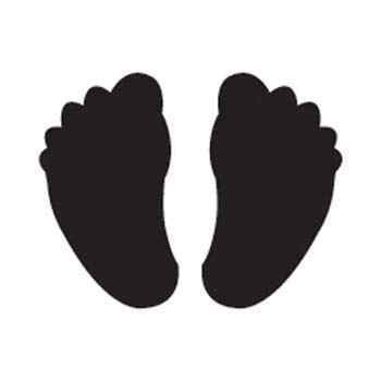 Best Photos of Baby Foot Template - Free Printable Baby Feet ...