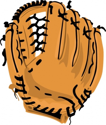 Baseball Glove clip art - Download free Sport vectors