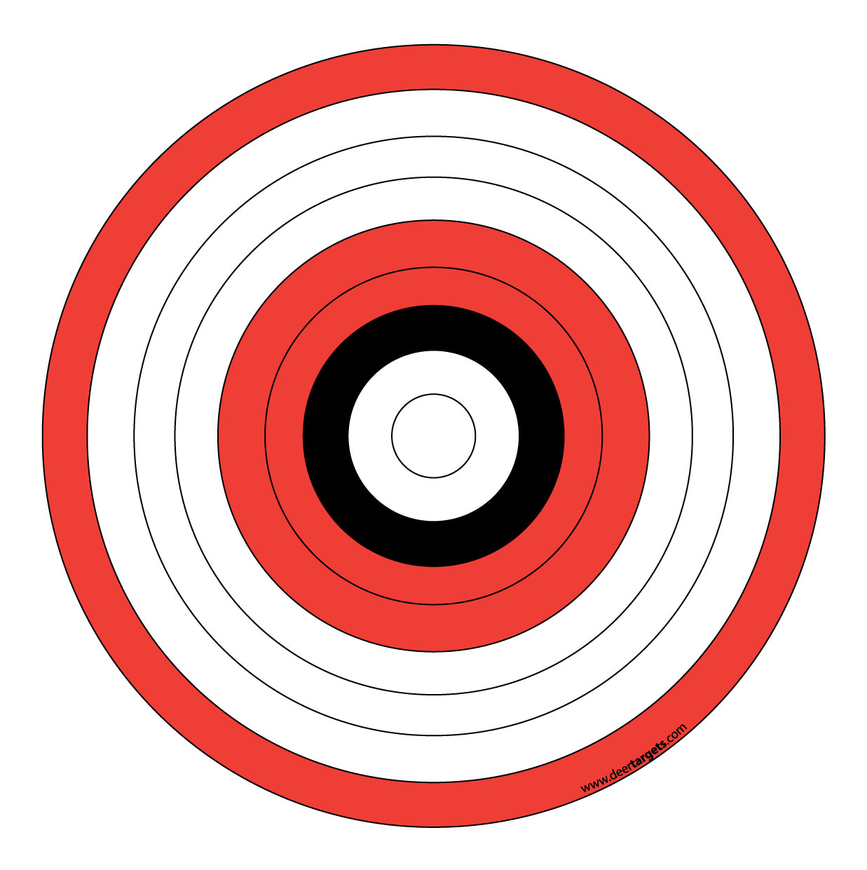 Bullseye Targets To Print ClipArt Best