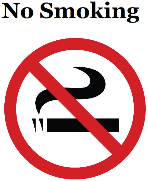 Printable PDF No Smoking Sign