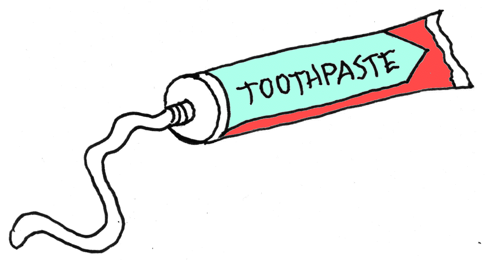 Toothpaste Tube Clipart