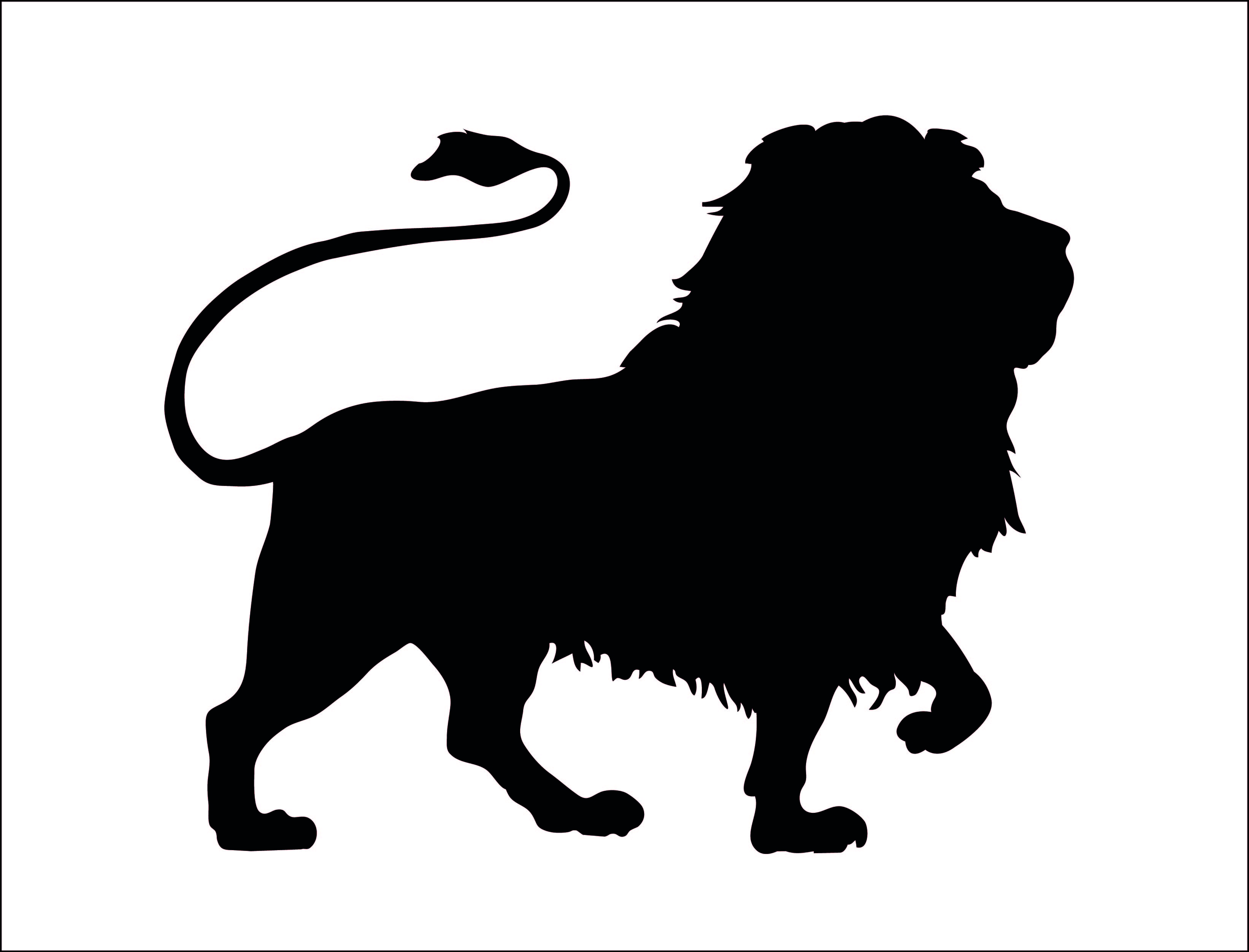 Lion Silhouette | Free Download Clip Art | Free Clip Art | on ...