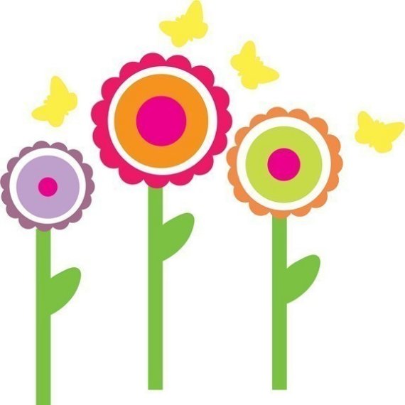 Spring Flower Graphics - ClipArt Best