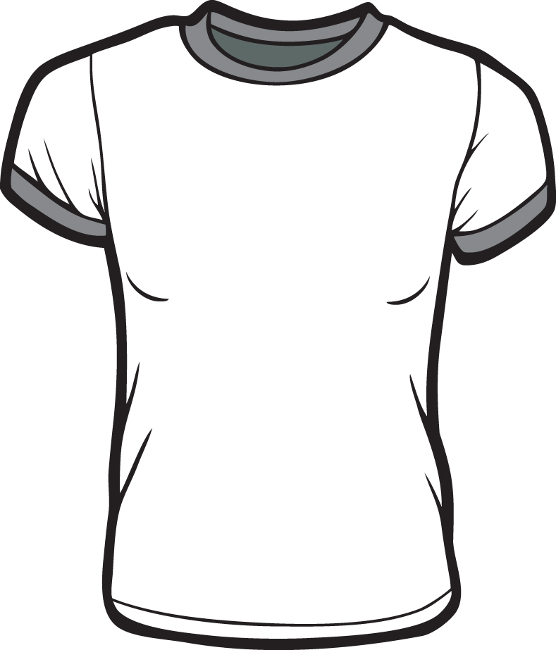 T Shirt Designing Template ClipArt Best