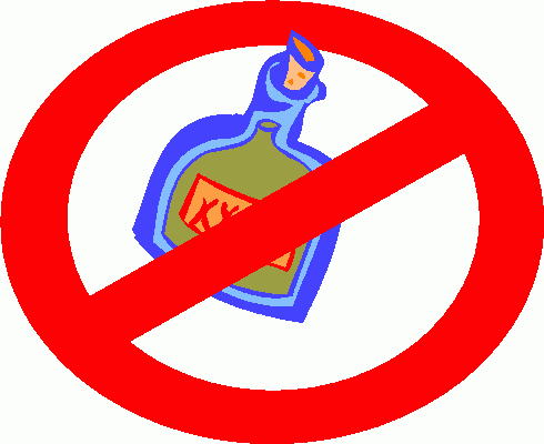 Clip Art Say No To Alcohol Clipart