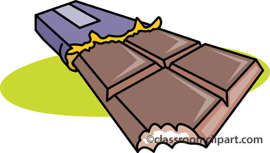 Clipart chocolate bar