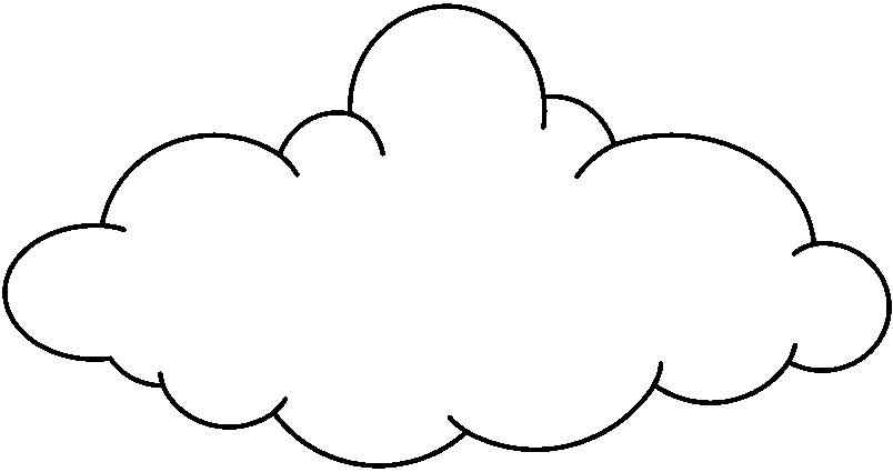 Cloud Outline ClipArt Best
