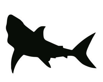 Shark stencil | Etsy