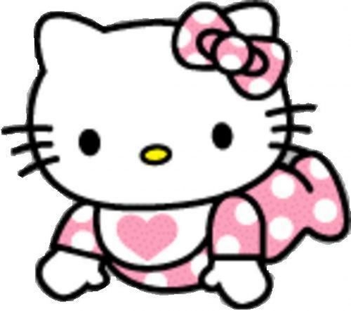 Hello kitty baby clipart