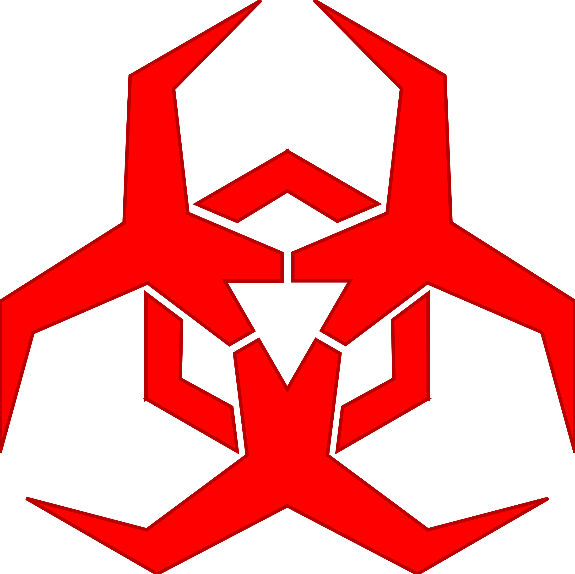 Red Biohazard Symbol ClipArt Best