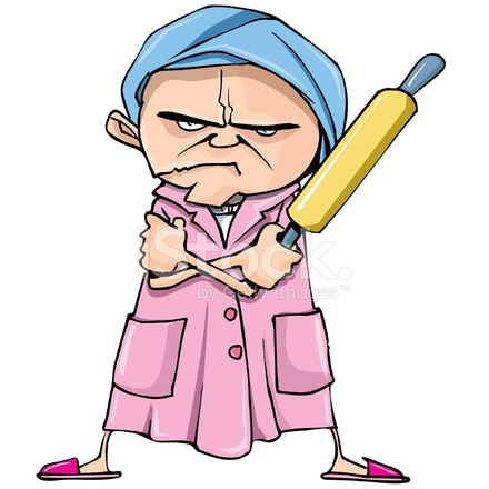 Angry Cartoon Wife stock photos - FreeImages.com