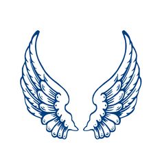 Angel wing clip art free vector of angel wings tattoo free ...