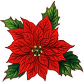 Poinsettia clip art free - ClipartFox