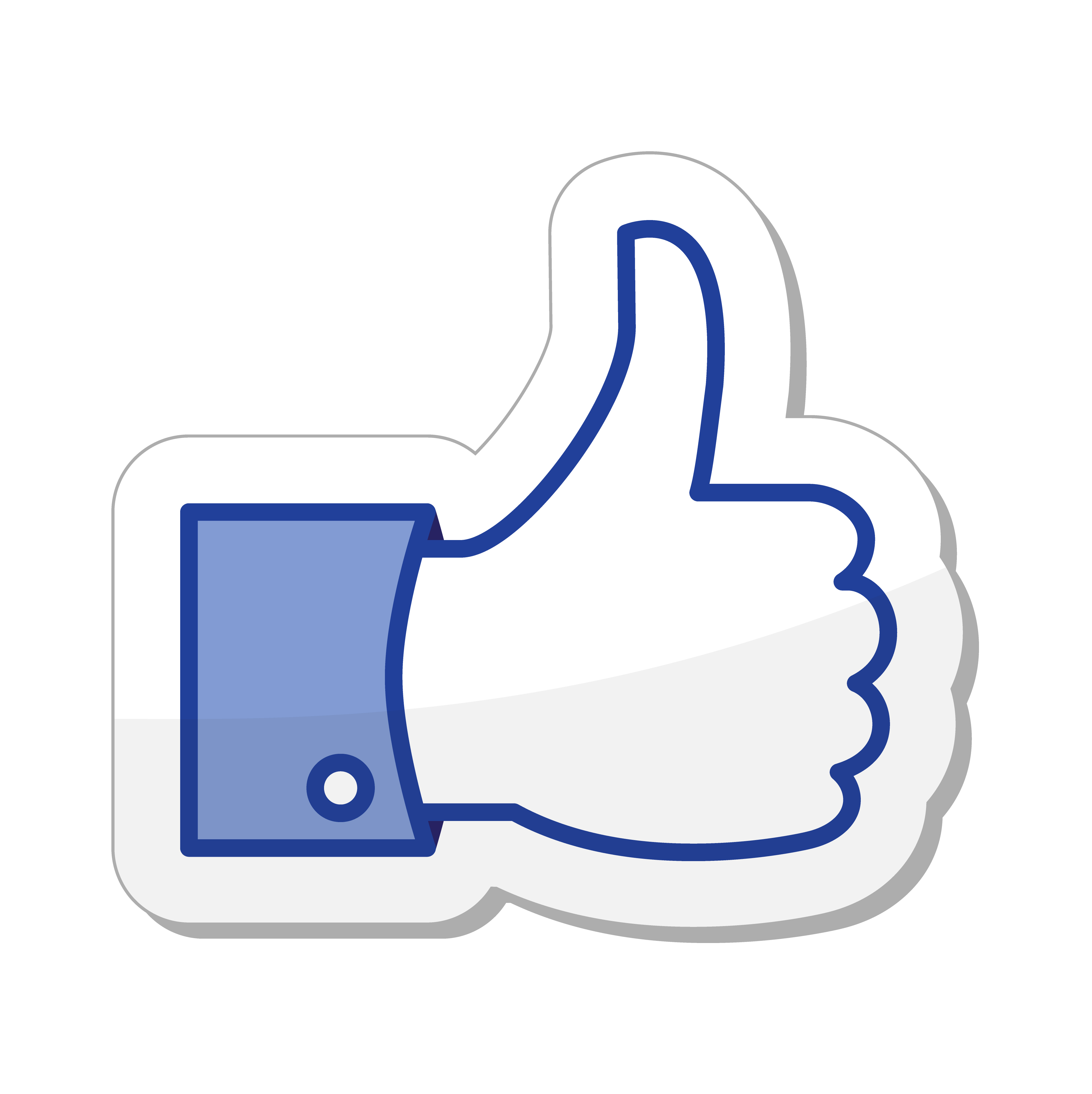 Facebook Thumb Up Icon - ClipArt Best