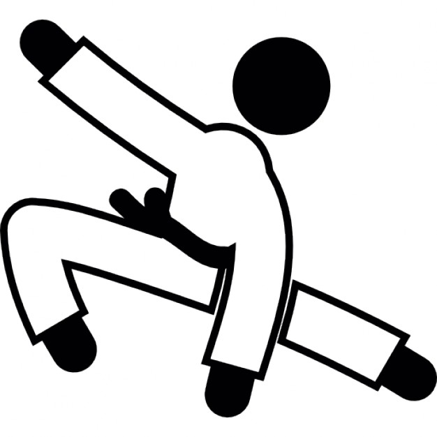 Person practicing judo Icons | Free Download