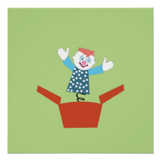 Antique Clowns Posters | Zazzle