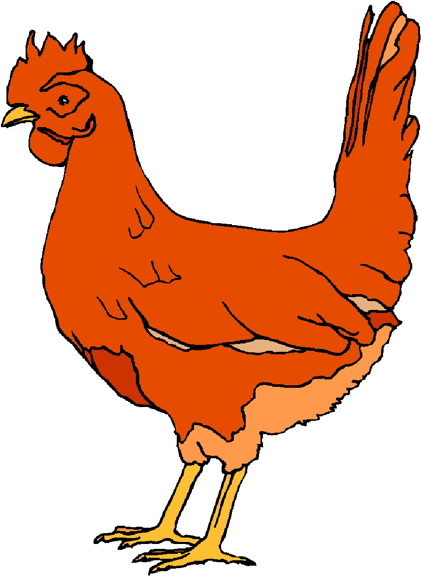 Clip art of chicken