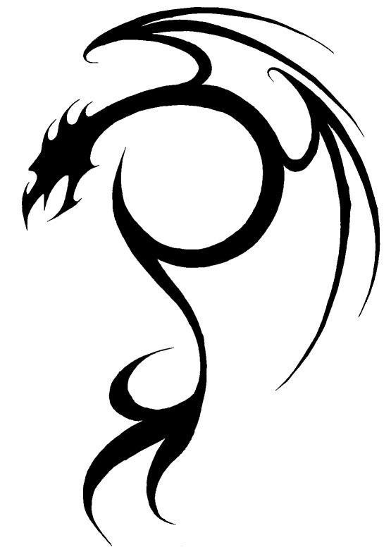 Dragon Pictures To Trace - ClipArt Best