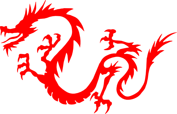 Chinese dragon clipart free