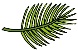Palm branch clip art