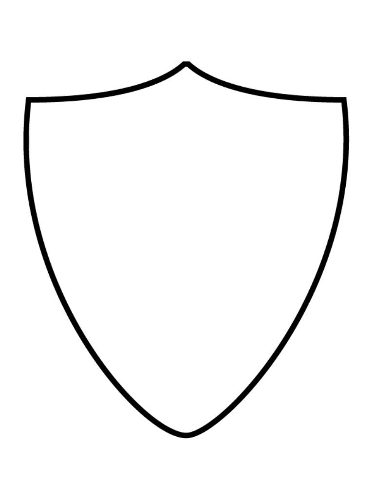 Blank Crest Template | Free Download Clip Art | Free Clip Art | on ...