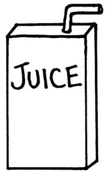 Picture Of A Juice Box Clipart - Free to use Clip Art Resource