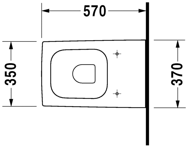 Duravit - Vero Toilets Toilet floor standing #211709 by Duravit