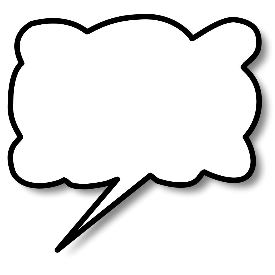 Speech Bubble (transparent)