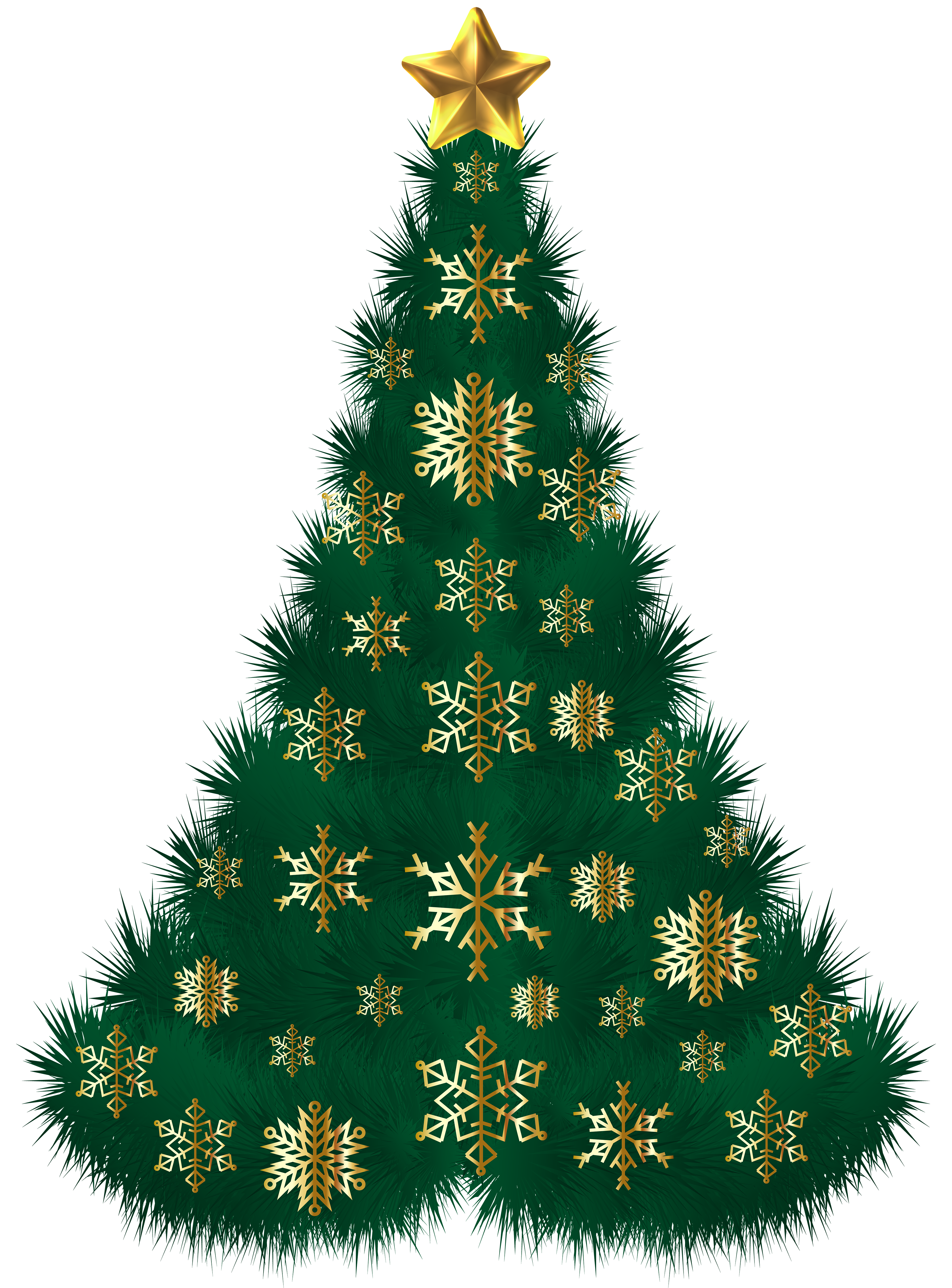 Christmas Tree Clip Art PNG Image