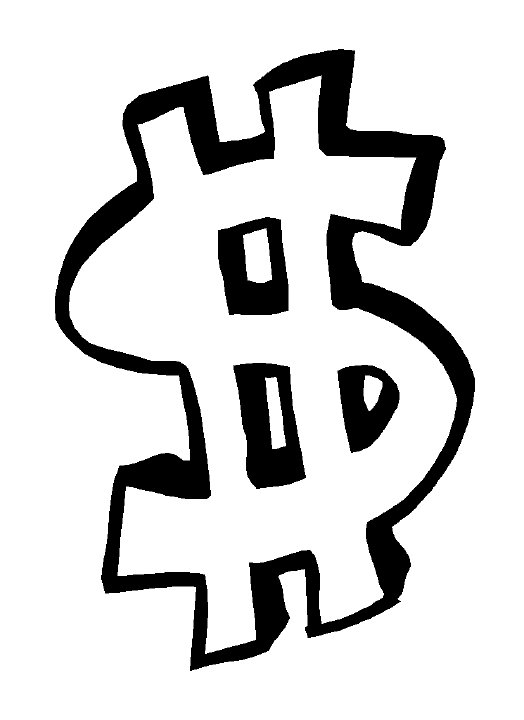 Clipart dollar symbol
