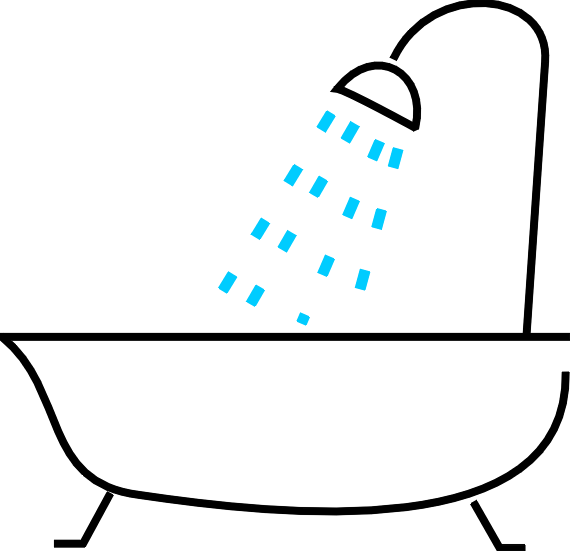 Shower images clip art