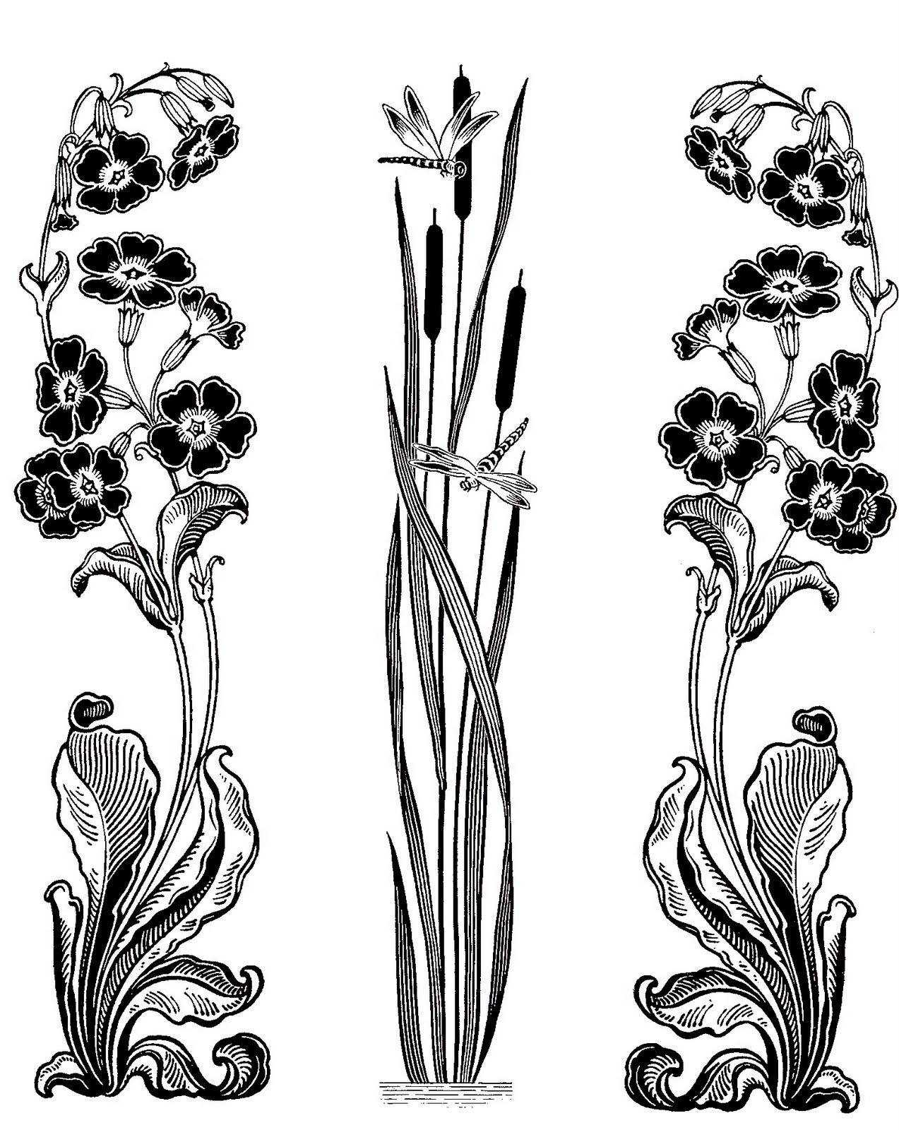 Free art nouveau clipart