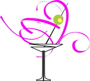 Martini Glass 3 clip art - vector clip art online, royalty free ...