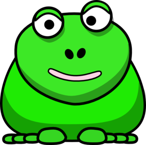 Happy Frog clip art - vector clip art online, royalty free ...