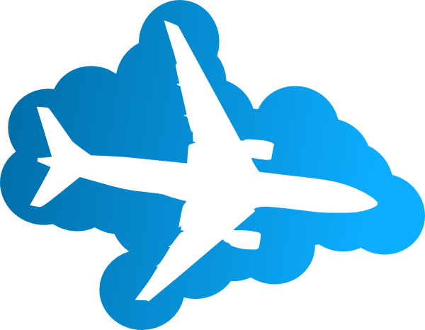 Plane Silhouette clip art Free Vector