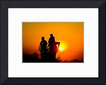 African Silhouette 1 Art Prints by Travis Silva - Shop Canvas and ...