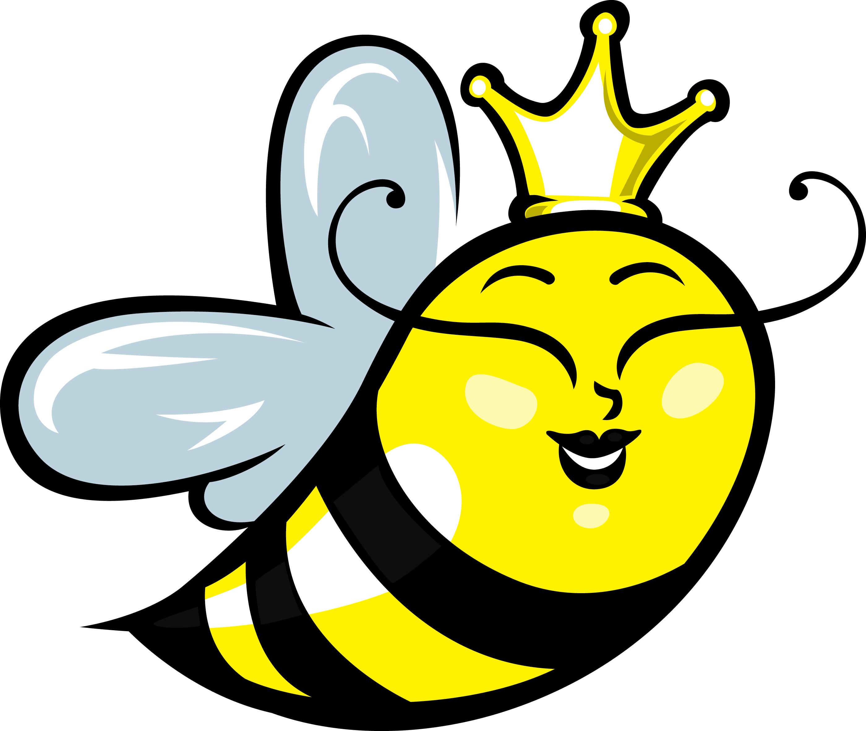 Clipart girly bee