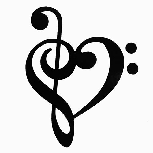 Treble Bass Clef Music Note - Free Clipart Images